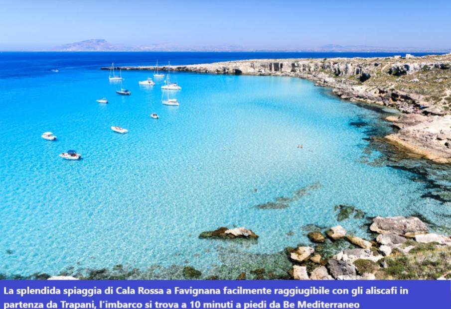 Be Mediterraneo, In Centro Sul Mare - In The Center Beach Front - 80 Mq Трапани Экстерьер фото