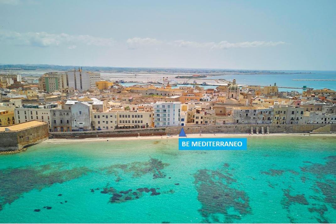 Be Mediterraneo, In Centro Sul Mare - In The Center Beach Front - 80 Mq Трапани Экстерьер фото